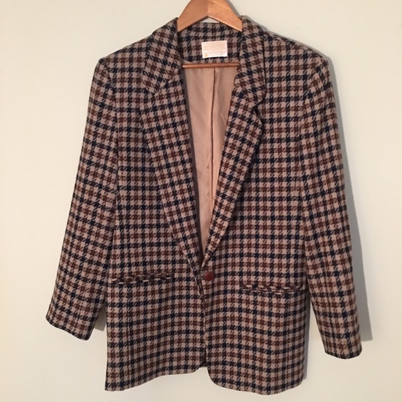 vintage pendleton women's blazer